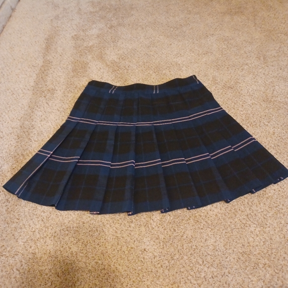 plaid mini skirt - Picture 1 of 2